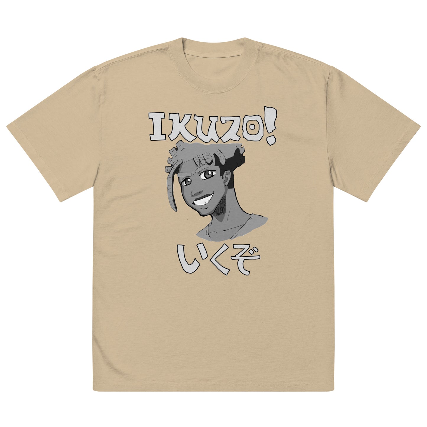 Ikuzo Manga Oversized T-shirt